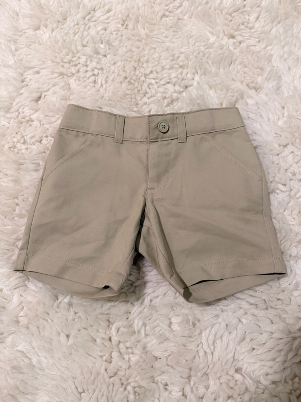 French Toast Girls' Khaki School Shorts